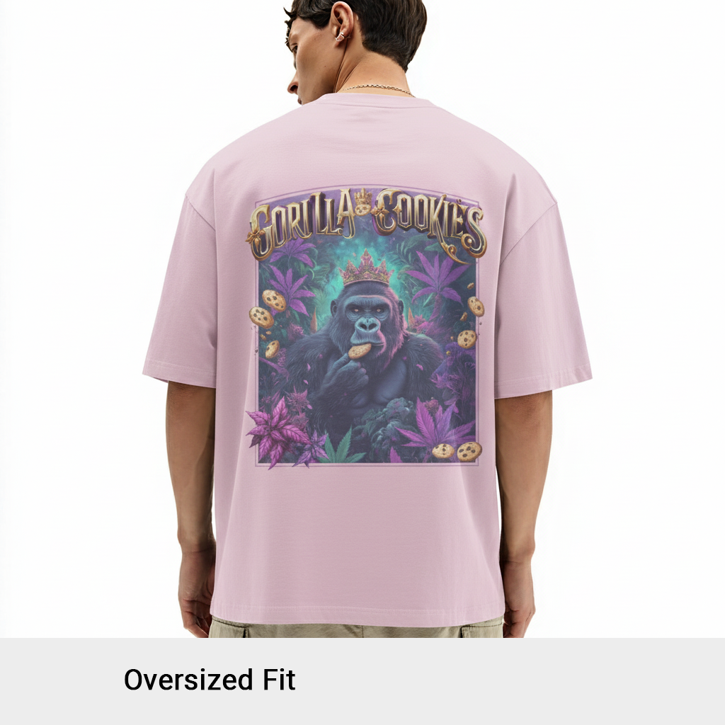 Oversized Strain T-Shirt GORILLA COOKIES